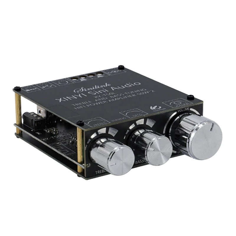 XY-T50L Bluetooth 5 0 панель усилителя сабвуфера 2 каналов плата высокомощного звука 2x50 Вт