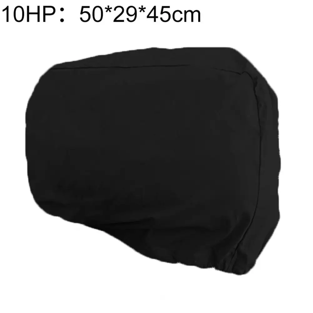 Boat Outboard Cover Double-stitched Interlock Seam Anti-stretch Polyester Heavy Duty Outboard Motor Cover for 10/40/100/200HP Bo boat cover outboard motor cover
