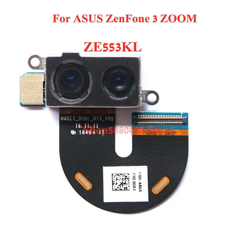 

Оригинальный разъем для задней камеры Asus Zenfone 3 Zoom ZE553KL Модуль задней камеры гибкий кабель для ZE553KL запасные части