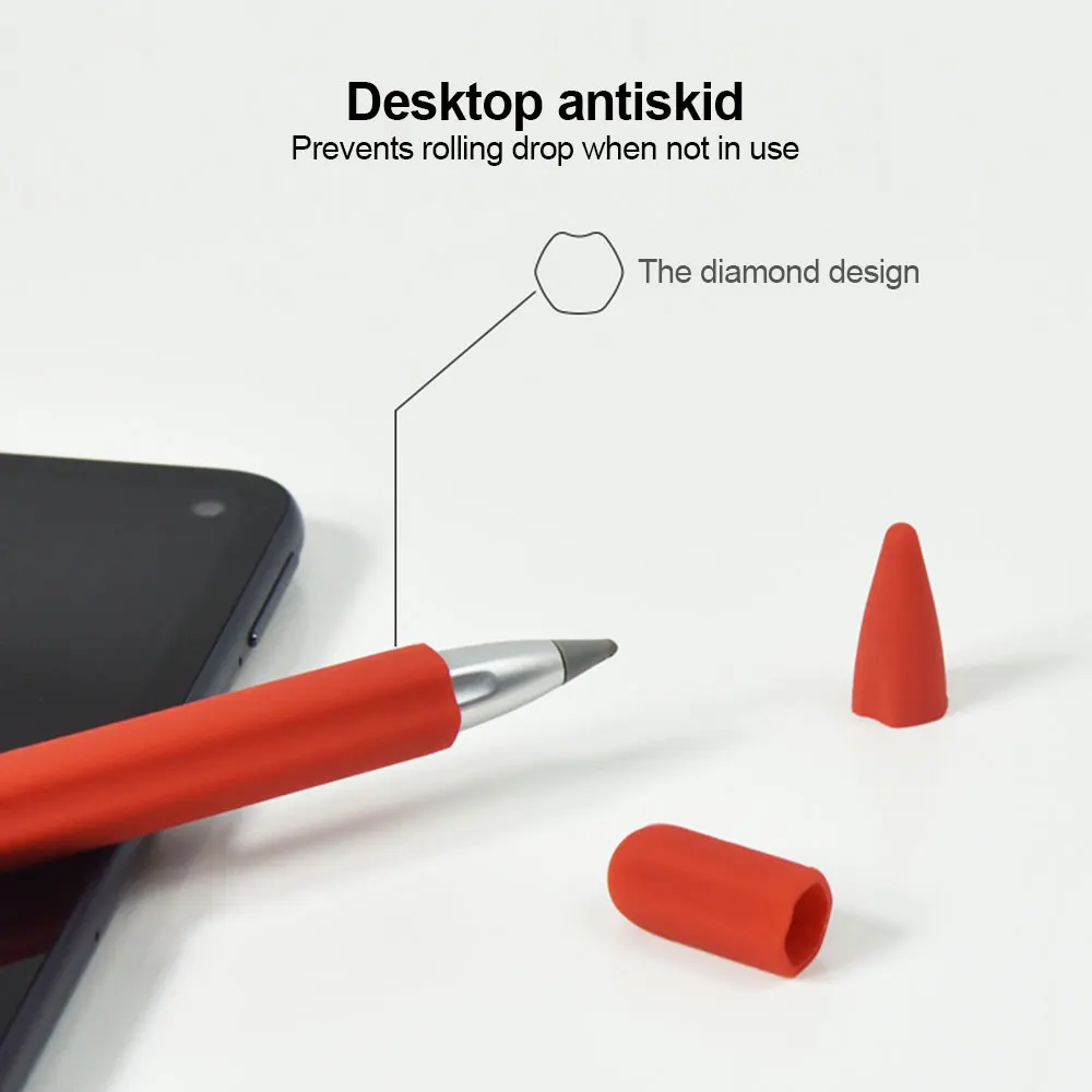 화웨이 M-연필 케이스와 호환되는 부드러운 실리콘 태블릿 터치 펜 스타일러스 보호 슬리브 커버와 호환 가능 분실 방지 ?