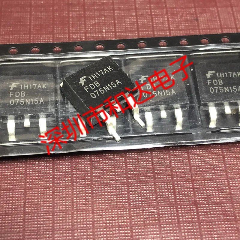 5 шт. FDB075N15A-263 150V 130A