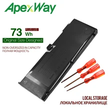 10.95V 73WH A1321 Replacement Battery For Apple MacBook Pro 15″ A1286 MB985CH/A MC118J/A MB986J/A MC118ZP/A MC118CH/A