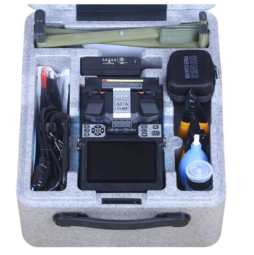Have in stock Fiber Optic Fusion Splicer FS-60F FTTH Fiber Optic Splicing Machine