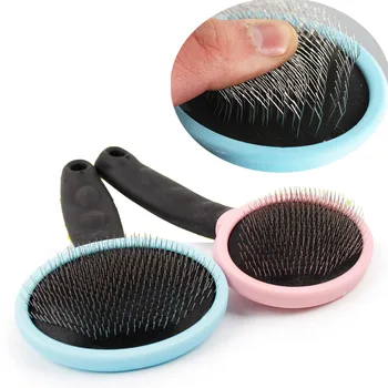 

Pet Hair Trimmer Comb Dog Cat Grooming Supply Brush Slicker Tool Multi-function Pet Dog Practical Needle Comb Hair Remover Rake