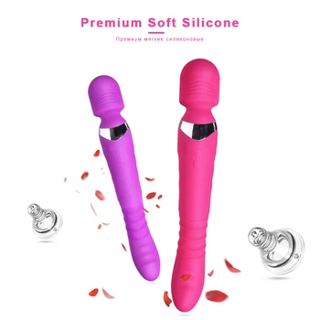 360° Rotation Heating Vibrator 7 Speed Strong G-Spot Stimulate Vagina Massage Thrusting dildo For Women Masturbator Sex Toys 6