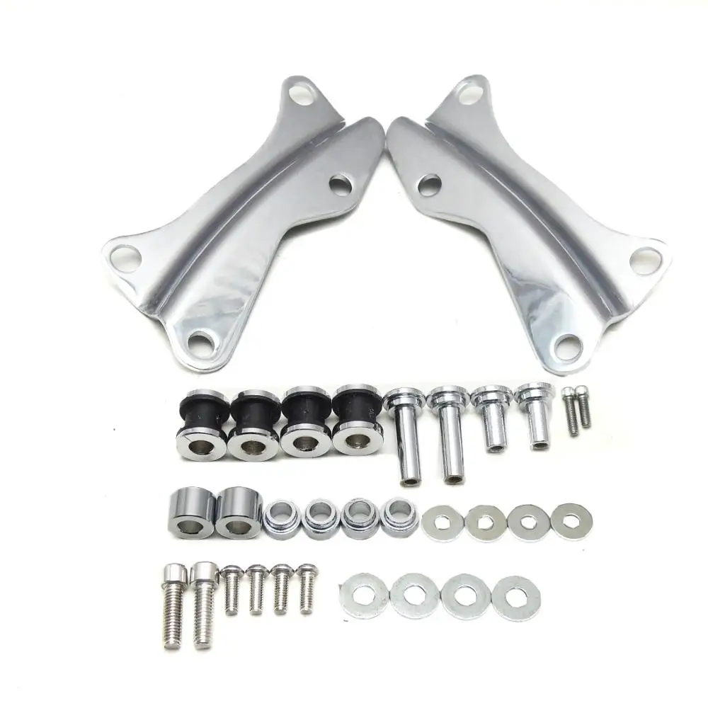 

4/5 Point Docking Hardware Kit For Touring Road Street Glide Road King Electra Glide 2009 2010 2011 2012 2013 2014-2018