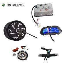 QS Мотор 12 дюймов 260 5000 Вт 45H V4 72V 90KPH последующего внедрения СПГ с шикарными ярко синусоидным контроллером