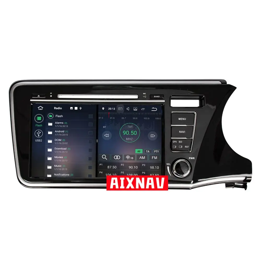 Автомагнитола для Honda city Car multimidia Автомагнитола gps Поддержка Bluetooth Авто Радио парктроник 2 Din навигация RDS BT