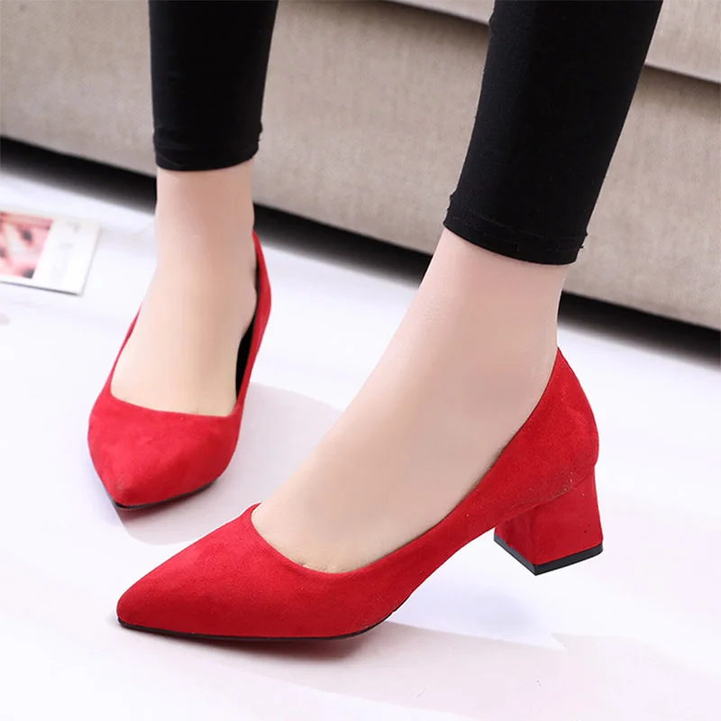 Zapatos de tacon bajitos para dama Clearance