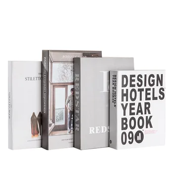 

Home Decor Nordic Fake Book Box Living Room Decoration Modern Simulatio Books Cafe Tavern Home Decoration Accessories