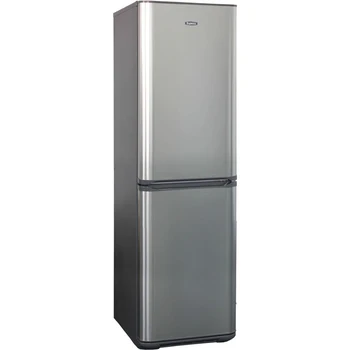 

Refrigerator Biryusa б-i340nf, two-chamber, stainless steel