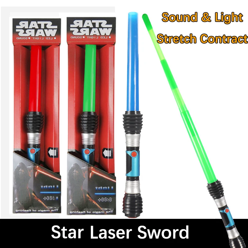 Sound Light Laser Sword Lightsaber 