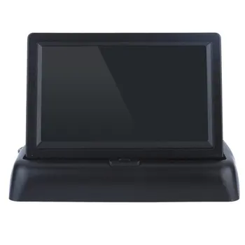 

4.3 Inch Hd Display Folding Two-way Av Video Input Reversing Priority Car Waterproof Reversing Camera 4LED