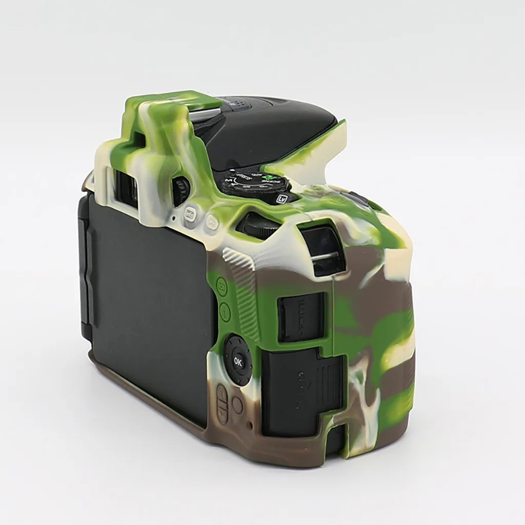 EPULA чехол для камеры Nikon D5500/D5600 практичный мягкий, силиконовый, прочный и моющийся защитный чехол