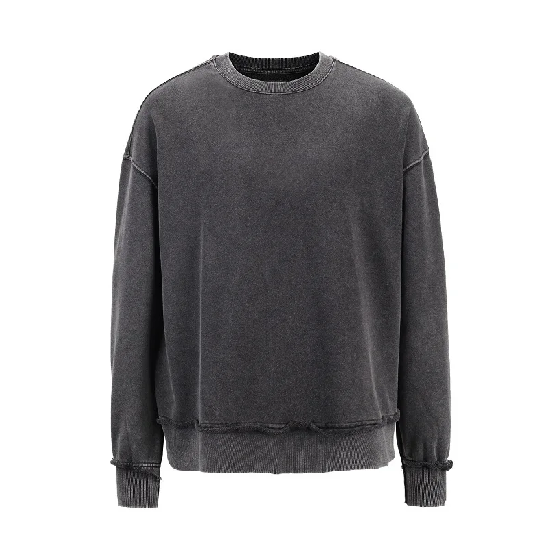 QoolXCWear зимние мужские хип хоп однотонные черные толстовки Осень вниз плеча Kanye толстовки уличная одежда верхняя одежда L063
