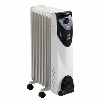 

Oil-filled Radiator (7 chamber) Grupo FM RW-15 1500W White