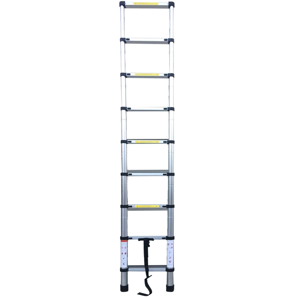 10.50FT(3,2 м) Бытовая складная лестница из алюминиевого сплава 7/9/11 шагов расширение лестницы телескопические выдвижные 150kg Bear Вес