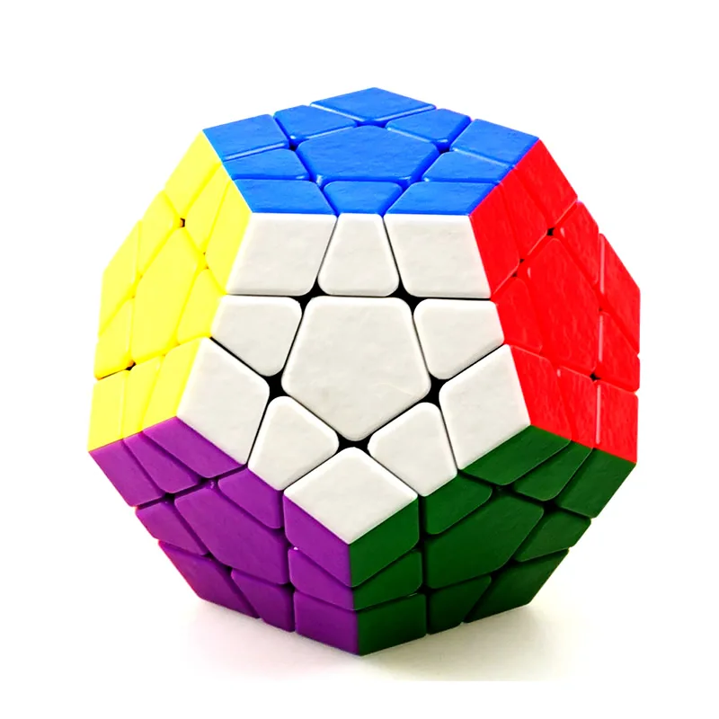 Stickerless Высококачественный драгоценный камень ShengShou 3x3x3 Megaminxeds, магический куб, скоростная головоломка, рождественский подарок, идеи, детские игрушки для детей - Цвет: Stickerless