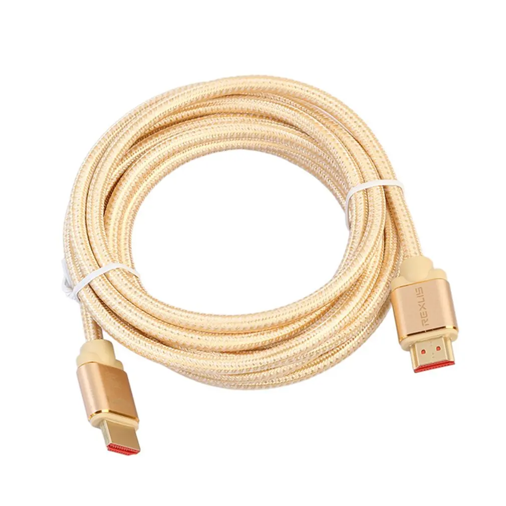 HDMI Cable HDMI to HDMI Cable 5m HDMI 2.0 Cable Adapter 4K 3D 1080P for Apple TV Nintendo Switch LCD PS3 PS4 projector PC