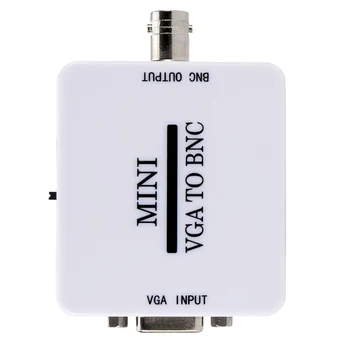 

Mini Portable HD VGA to BNC Video Digital Composite Converter Box Switcher Box Adapter for HDTV Monitor