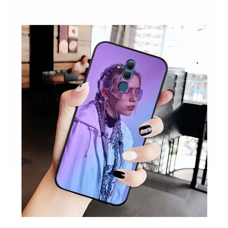 A2 MaiYaCa Billie Eilish 13 девушка чехол для телефона для huawei Y9 Y7 Y6 II Y5 II Y7 Prime - Цвет: A2