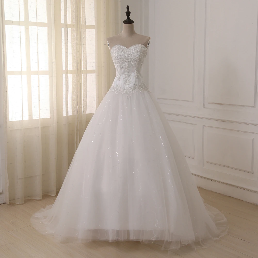 Bride Sweetheart Ball Sleeveless 1