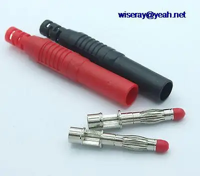

DHL/EMS 100x Copper HV 4MM Banana Plug 4mm cables for Multimeter BINDING POST Instruments-A7