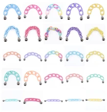 New Croc Charms Chain For Girls Adult Women Bling  Shoes Decoration Colorful Chains Charm Designer