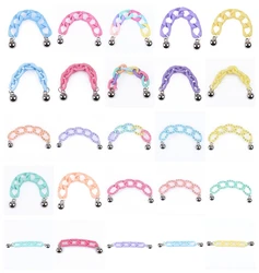 New Croc Charms Chain For Girls Adult Women Bling  Shoes Decoration Colorful Chains Charm Designer