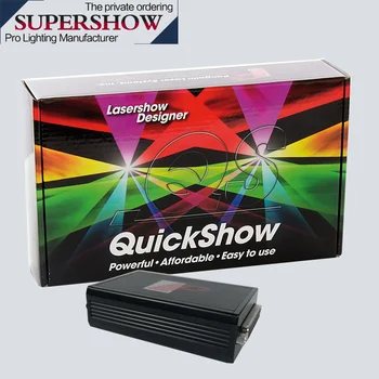 

High quality and stable Quickshow laser Software USB professional PC Controlled laser software for disco Laser Light