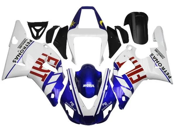 ABS мотоцикл обтекатели комплект для YAMAHA YZF-R1 98 99 YZF R1 1998 1999 YZF1000 yzfr1 98 99 Обтекатели набор на заказ красный синий