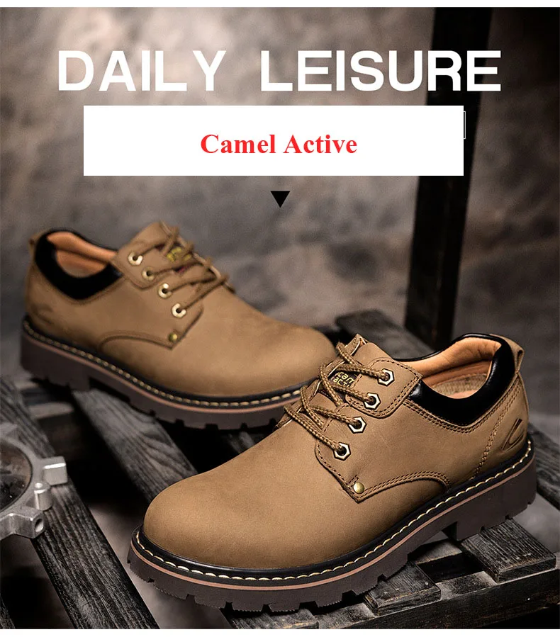 Camel Active/Новая мужская обувь; сезон осень-зима; обувь из натуральной кожи; Повседневная обувь; Мужская обувь в британском стиле на шнуровке; Молодежная обувь