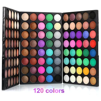 

120 Colors Shimmer Eyeshadow Pearlescent Nude Makeup Professional Matte Base Color Muti-function Makeup Eye Shadow Palette
