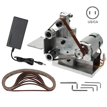 

Grinder Electric Belt Sander Mini DIY Polishing Grinding Sharpener Machine I88 #1
