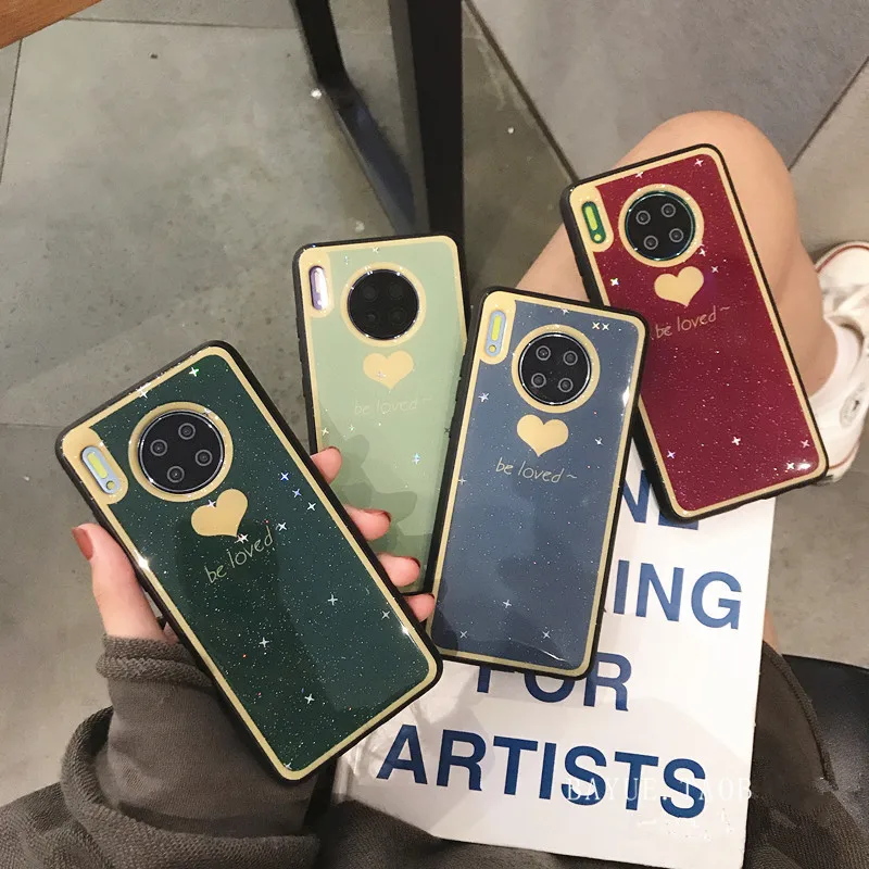 Meachy Be Love роскошный блестящий чехол для huawei mate 30 20 Pro P30 P20 Lite Honor 8X V20 10 Nova 3i 5i 5 4