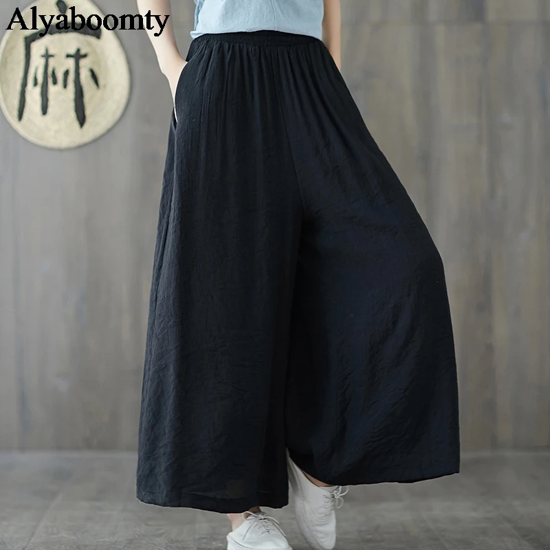 plus size baggy trousers