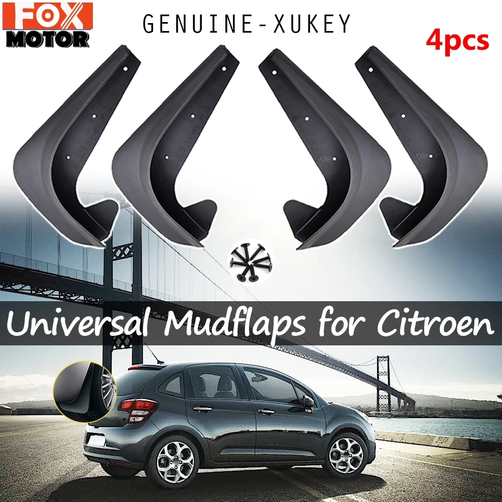 4x Брызговики для Citroen C1 C2 C3 Berlingo C4 Grand Picasso Xsara SpaceTourer DS5 C5 Aircross|Грязезащита| |