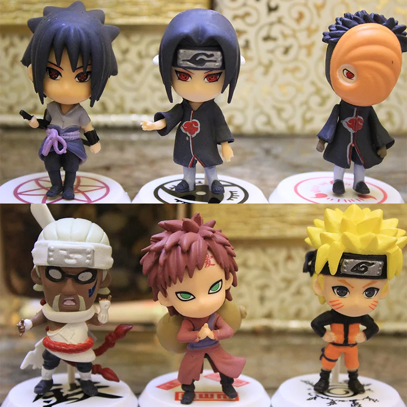 

Toy PVC Model Garage Kit Naruto luo ming ren yu Uchiha Sasuke Card PVC Series Ferret
