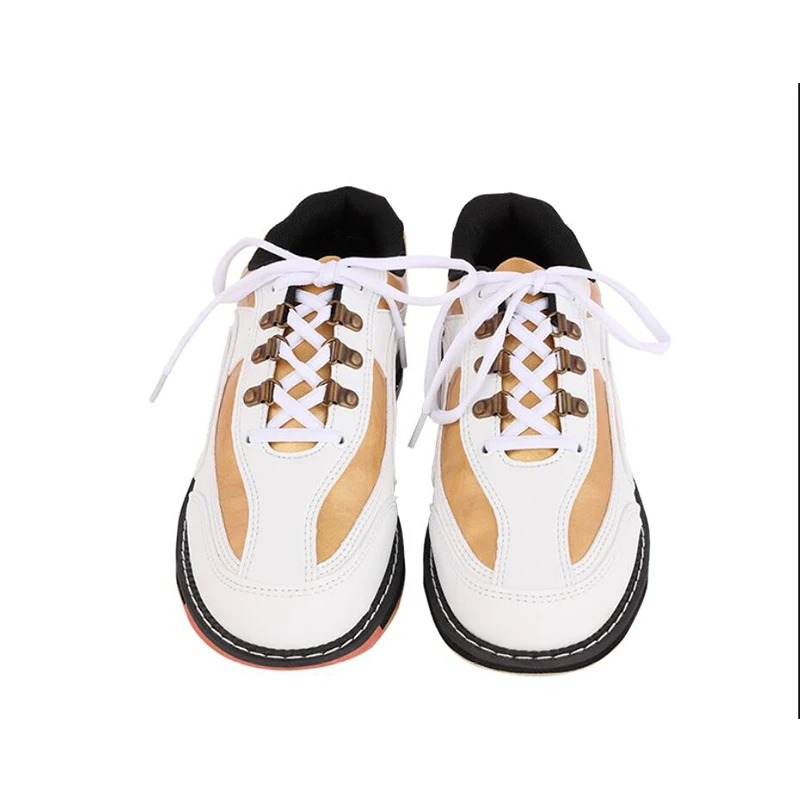 Professional bowling shoes high quality men's and women's leather non-slip wear-resistant sneakers comfortable indoor bowling