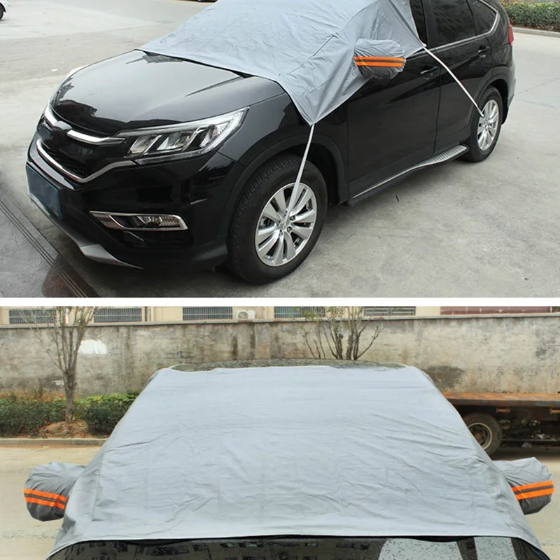 Автомобильный солнцезащитный козырек для лобового стекла автомобиля Снежный солнцезащитный козырек водонепроницаемый защитный чехол для лобового стекла автомобиля