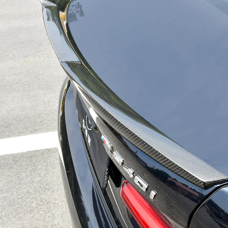 

For BMW 3 Series g20 2019-2020 High quality Carbon Fiber Rear Roof Spoiler Wing Trunk Lip Boot Cover Car Styling