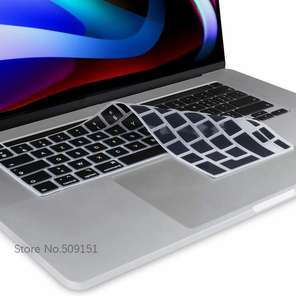 Чехол для клавиатуры с французской раскладкой защита кожи версия США MacBook Pro 13