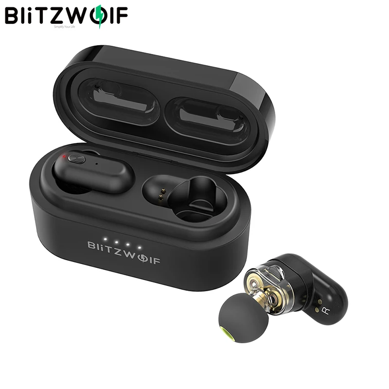 [Двойной Динамический драйвер] Blitzwolf BW-FYE7 TWS bluetooth-совместимые наушники 5 0 с
