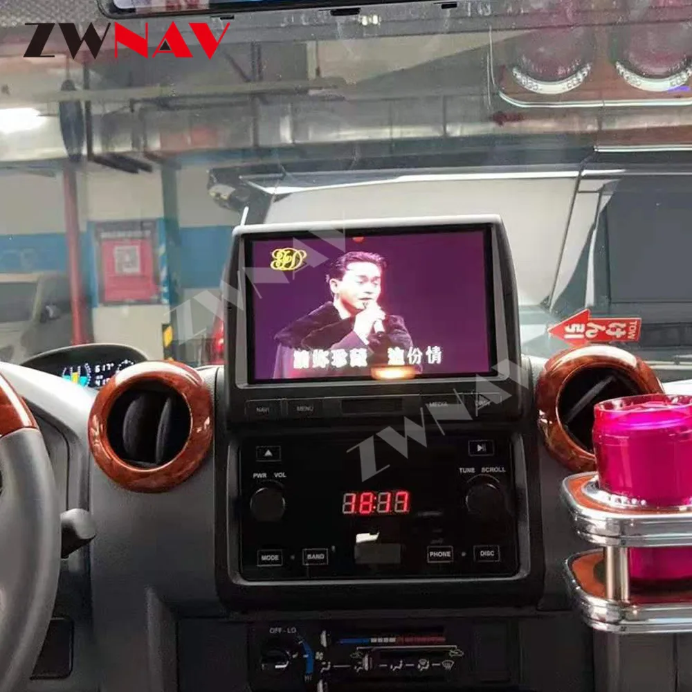 

for Toyota Land Cruiser LC 71 75 76 78 79 2005-2020 Car Multimedia Stereo Tesla Screen Android Carplay GPS Navigation