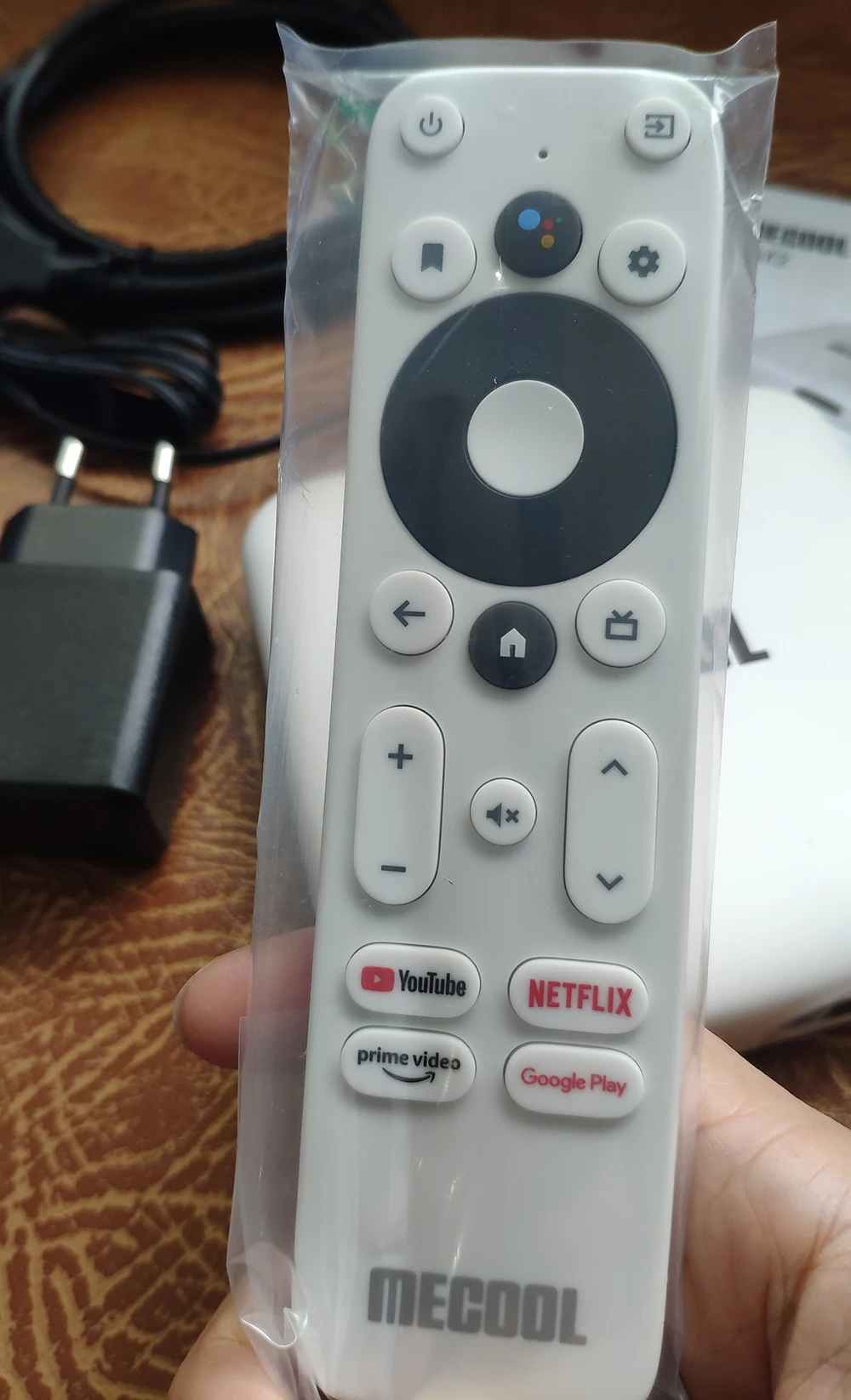 Remoto por Voz Mouse sem Fio sem Giroscópio com Certificado Google para Substituição em Mecool Controle Bluetooth Netflixs Android tv Box Km2 - Image 4