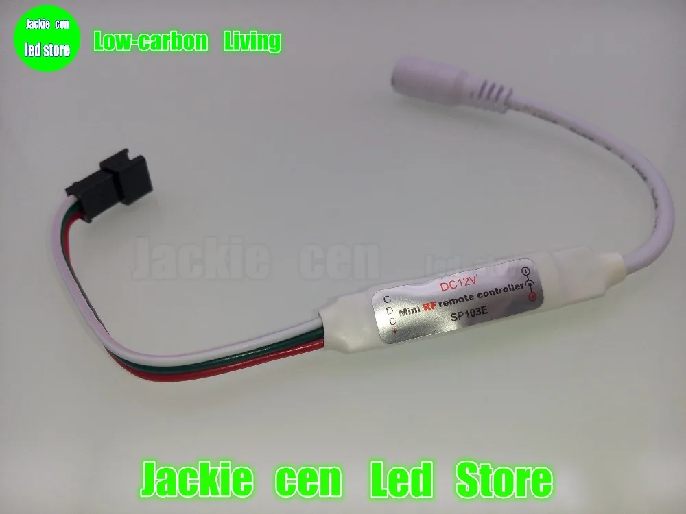 

sp103e 5V 14key Mini-RF led controller,for LED Strip WS2812 WS2812B or WS2801 or 12V WS2811