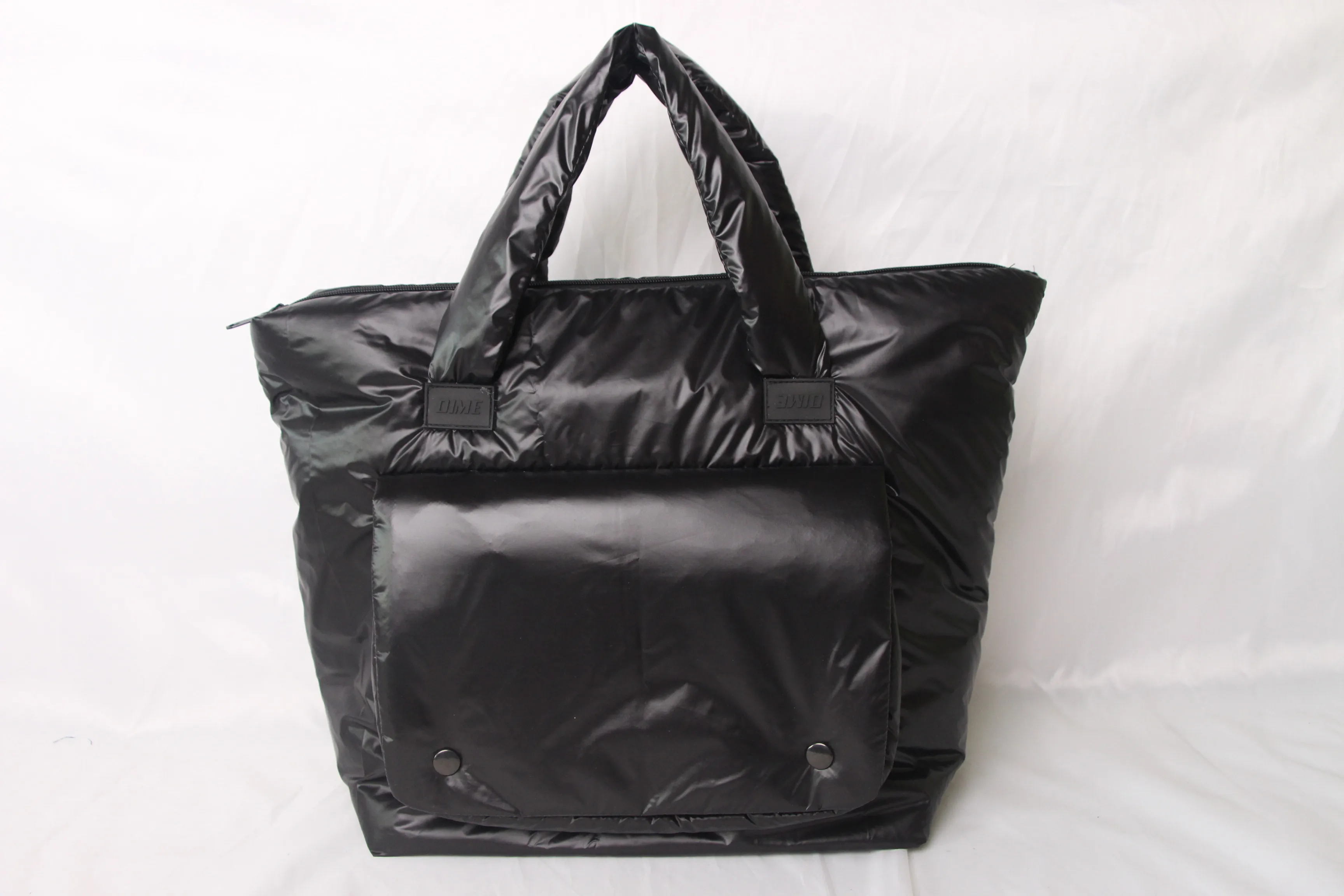 puffy tote bag