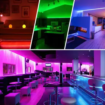 

LED Strip Lights, 32.8ft RGB LED Lights RGB LED light strip, NO WHITE IN 2835SMD LED lights