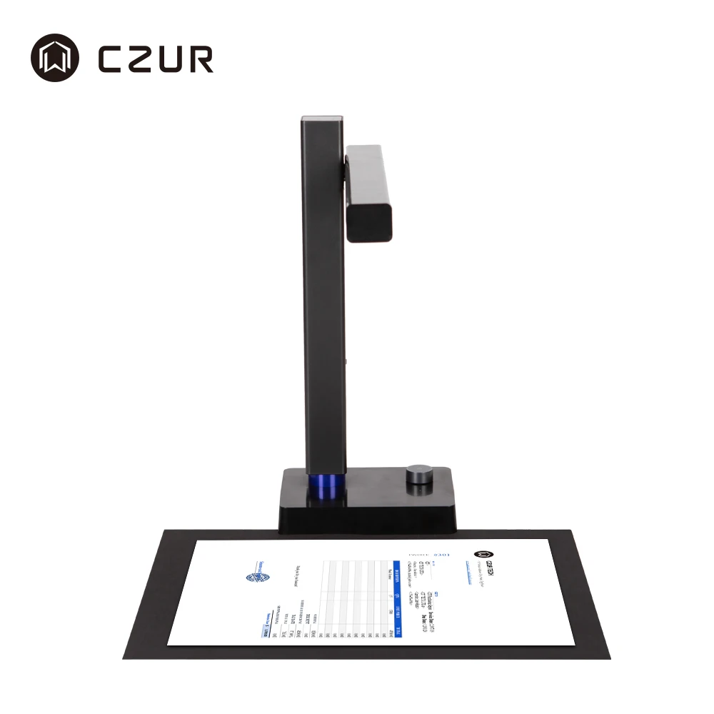 CZUR Document Camera Shine 500 800 Pro Capture Max A4 Size for Teaching Learning, Document Scanner for Invoice Scan with OCR smart scan Scanners