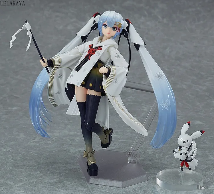 15 см Аниме Vocaloid Snow Hatsune Miku Figma EX-045 журавль жрица версия ПВХ фигурка Коллекция Модель игрушки подарок lelakaya